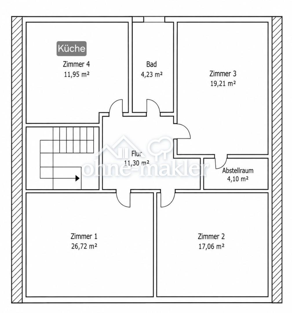 Altbauwohnung hochwertig saniert - Foto 1