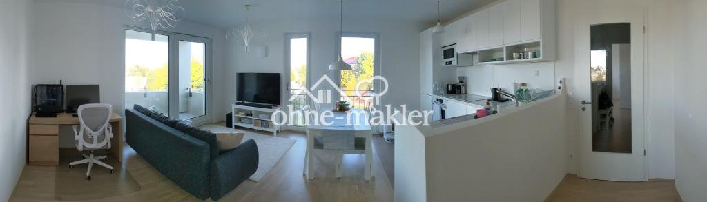 2 Zimmer Whg 58m²/61m² EBK, TG - Foto 1