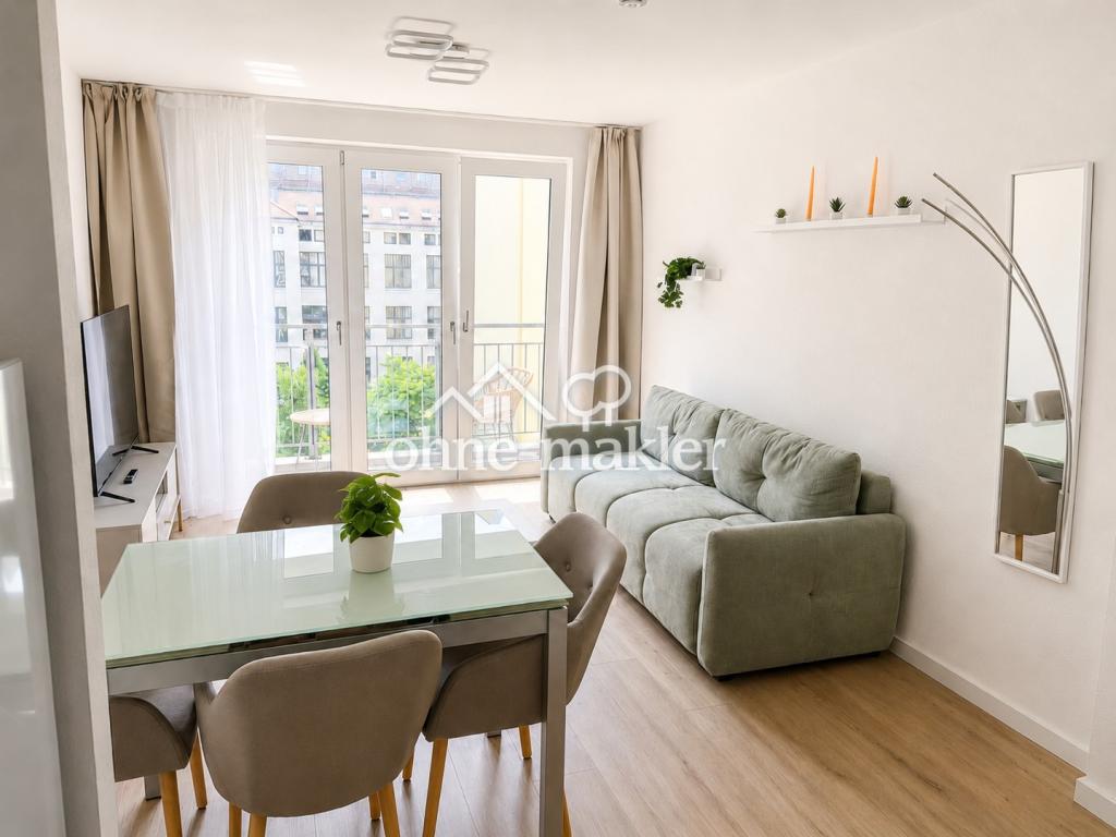 Alexanderplatz: Ruhige, möblierte 2-Zimmer-Neubauwohnung mit Tiefgarage und Doorman-Service - Foto 2