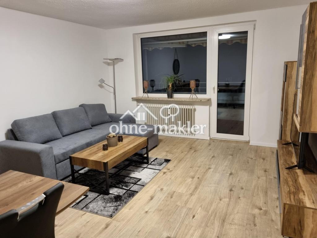 Möblierte 3-Zimmer-Wohnung, EBK, Renoviert - Photo 1