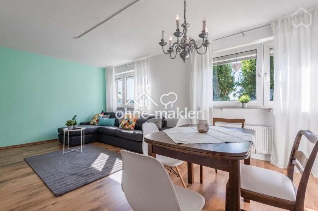 Hochwertige möblierte 3 Zimmer Wohnung mit sonnigem Balkon in Frankfurt Niederrad - Foto 1