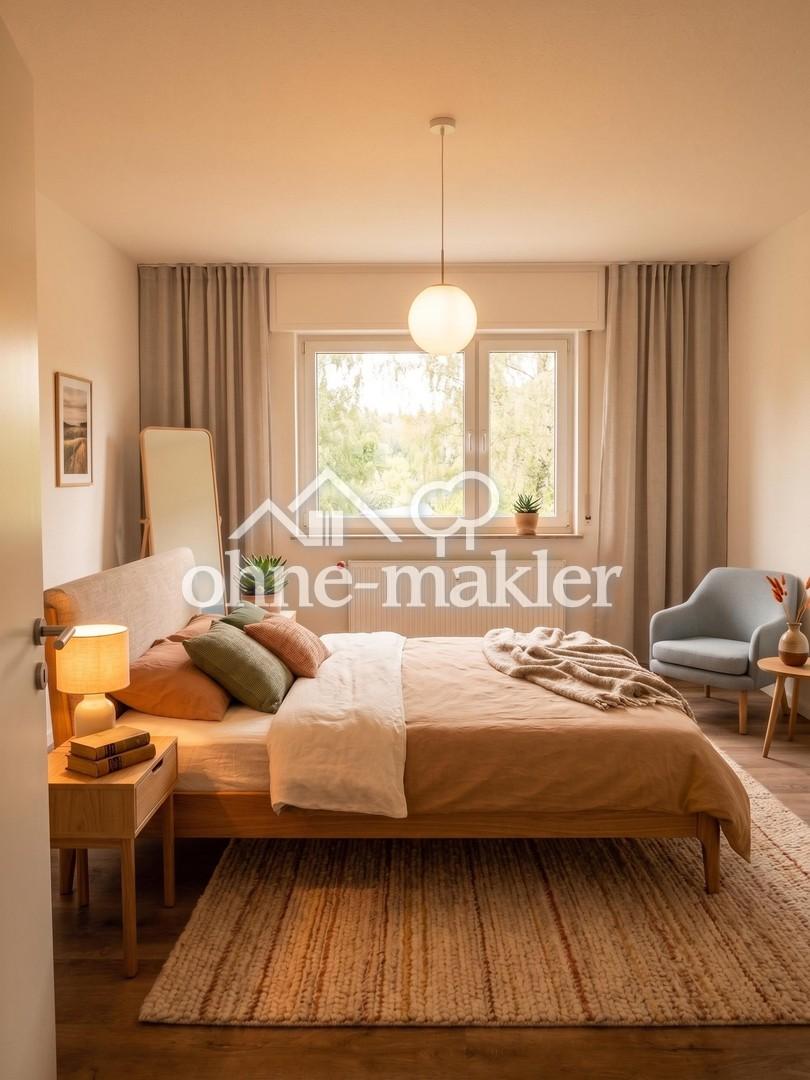 Erstbezug nach umfassender Sanierung: Helle 3-Zimmer-Wohnung mit EBK, Balkon & Garage - Foto 2