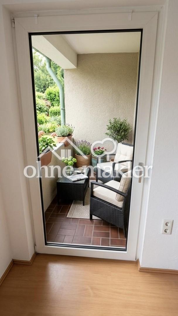 Helle 2,5-Zimmer-Wohnung in ruhiger Bestlage am Naturschutzgebiet Köln-Dünnwald - Foto 5