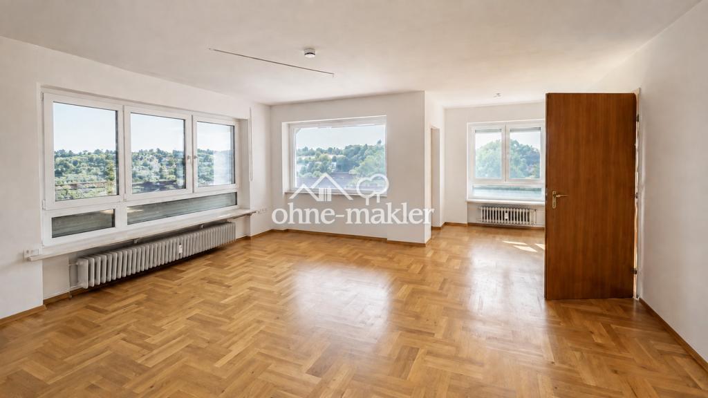Wohnen mit Weitblick: Großzügige 5-Zimmer-Wohnung mit großem Balkon und Gartennutzung in Illingen - Foto 1