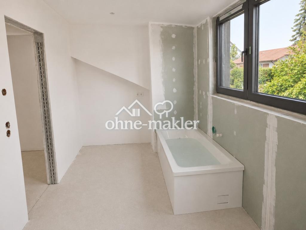 2-Zimmer-Maisonette-Wohnung (81m²) in Kösching mit Balkon (Erstbezug nach Kernsanierung) - Foto 4