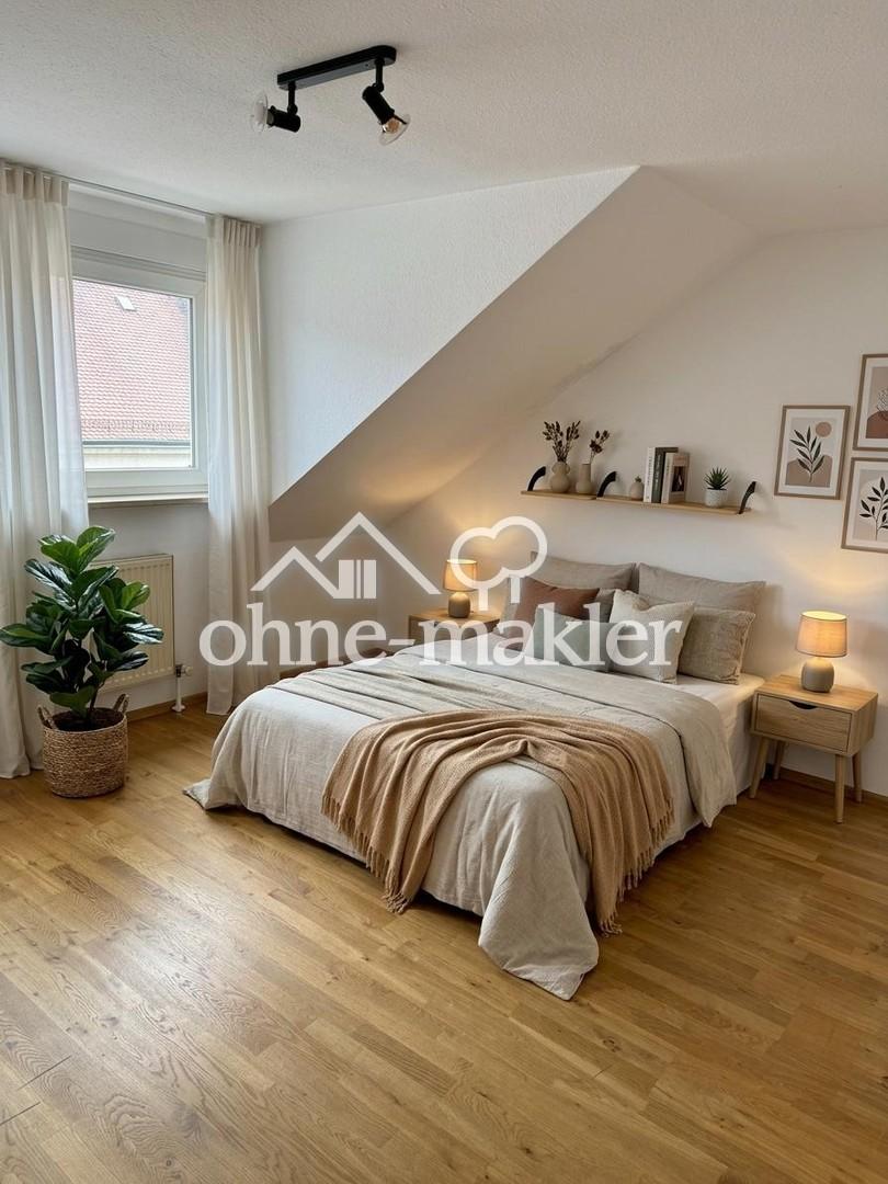 Schöne Dachgeschoss 2,5-Zimmer-Wohnung in Fürth, 5 Min vom Hauptbahnhof entfernt - Photo 2