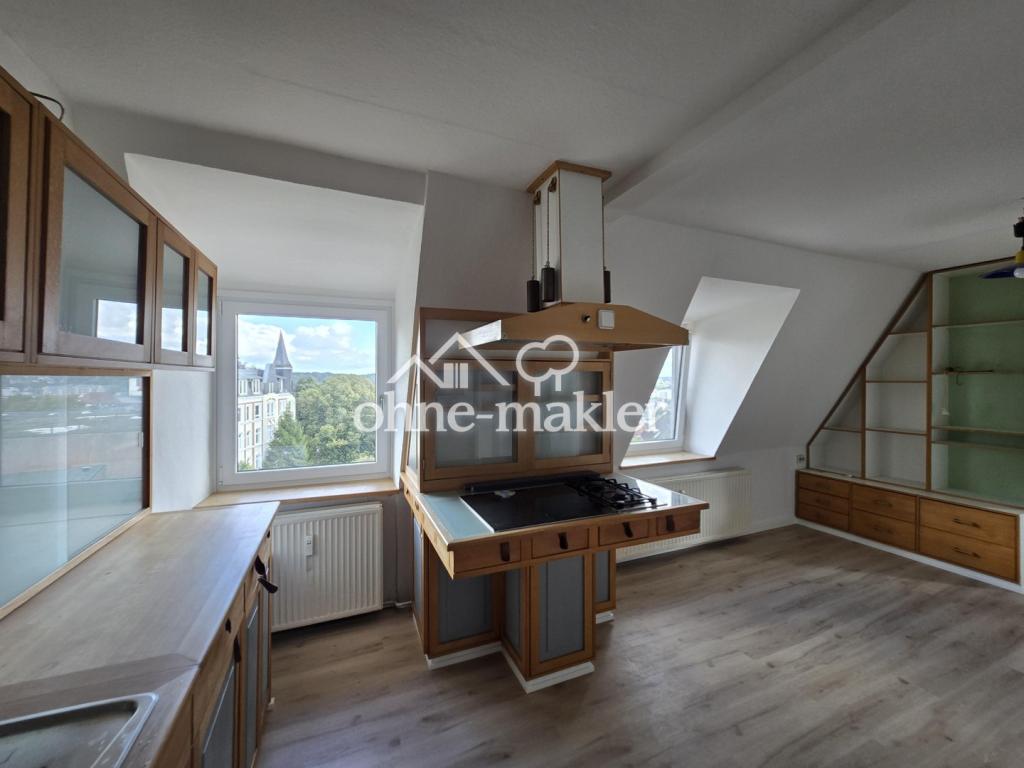 Frisch renovierte 3-Zimmer-Dachgeschosswohnung mit Fördeblick und Einbauküche - Foto 3