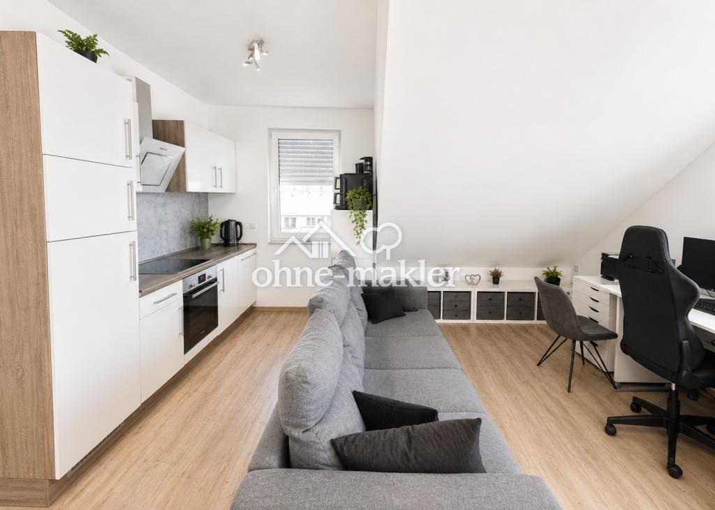 Moderne 2Zi-DG-Wohnung mit Südbalkon in zentraler Lage von Versmold - Photo 1