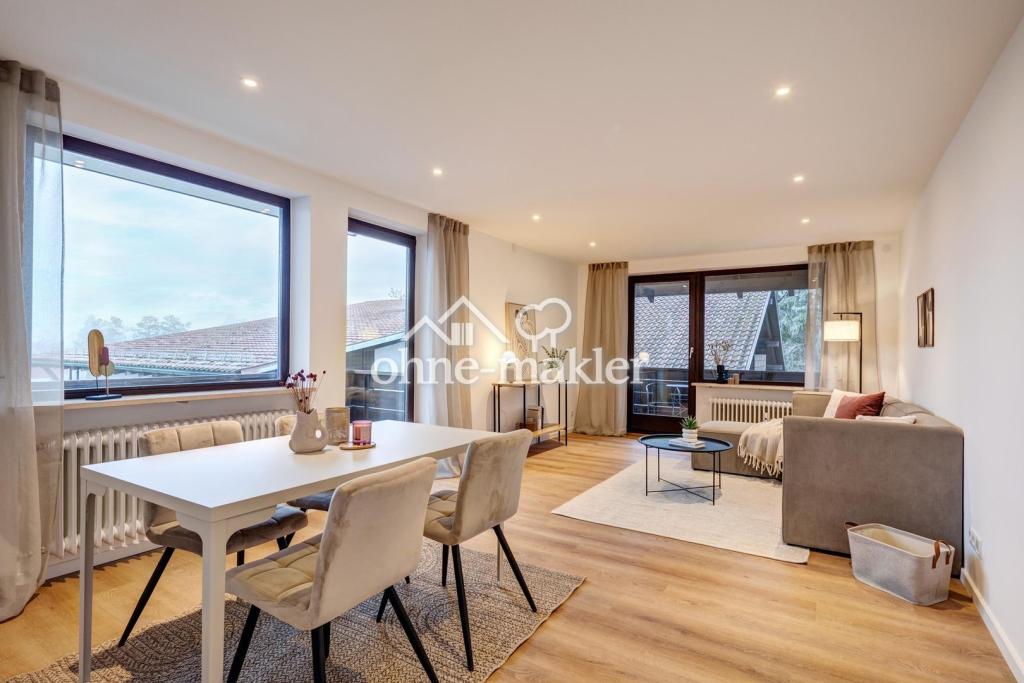 Penthouse-Feeling in Bad Wörishofen – 2 Zimmer, 2 Sonnenbalkone, 2. OG, sofort frei - Photo 1