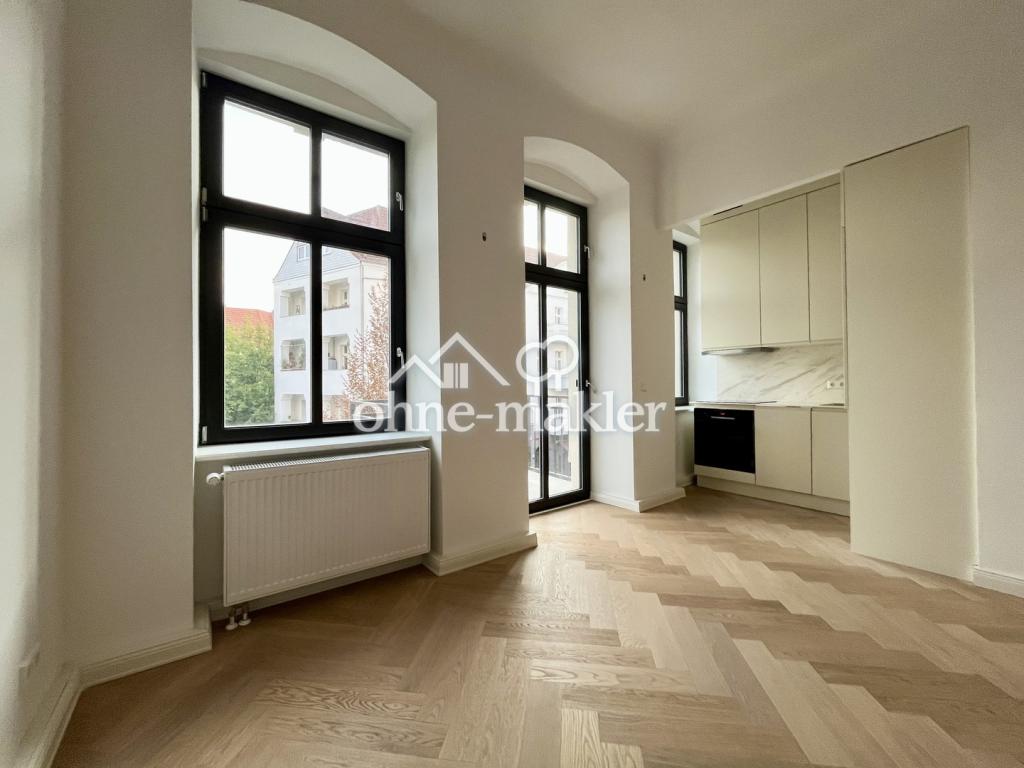 3-Zimmer-Wohnung in traumhaftem Altbau | 2 Balkone | Weitblick | EBK | Aufzug | Keller | kernsaniert - Photo 4