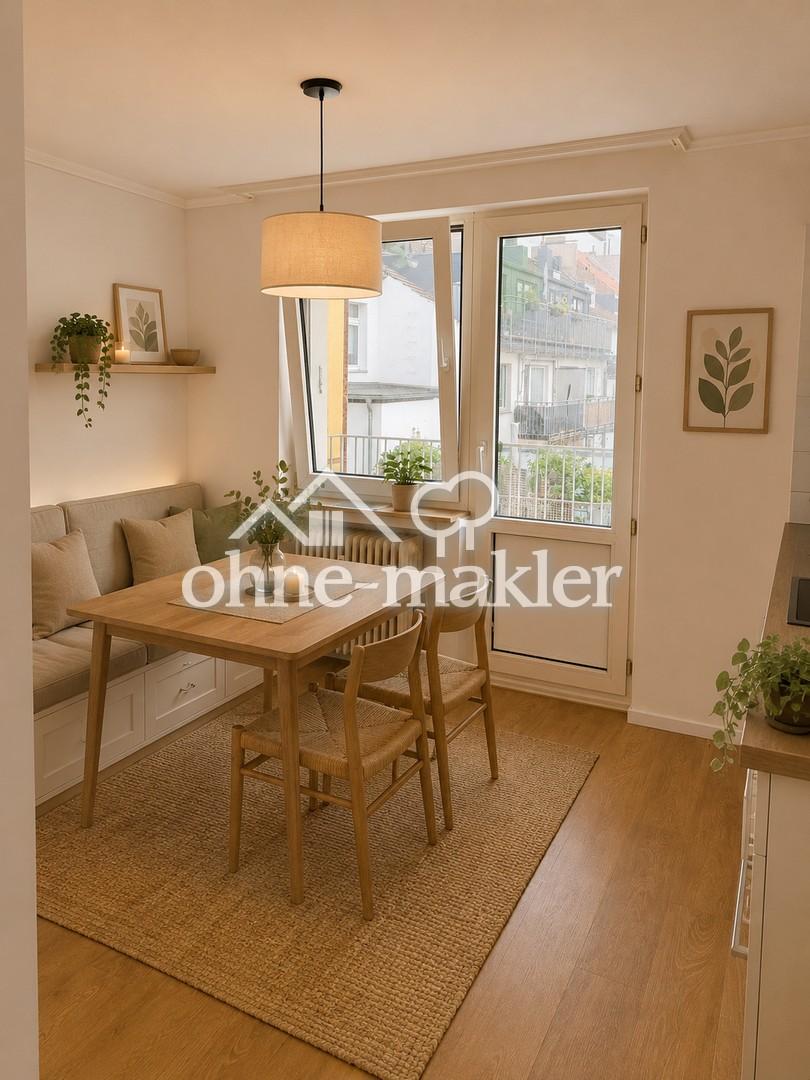 Frisch sanierte 2 Zimmer Wohnung mit Südbalkon im beliebten Frankenberger Viertel - Photo 2