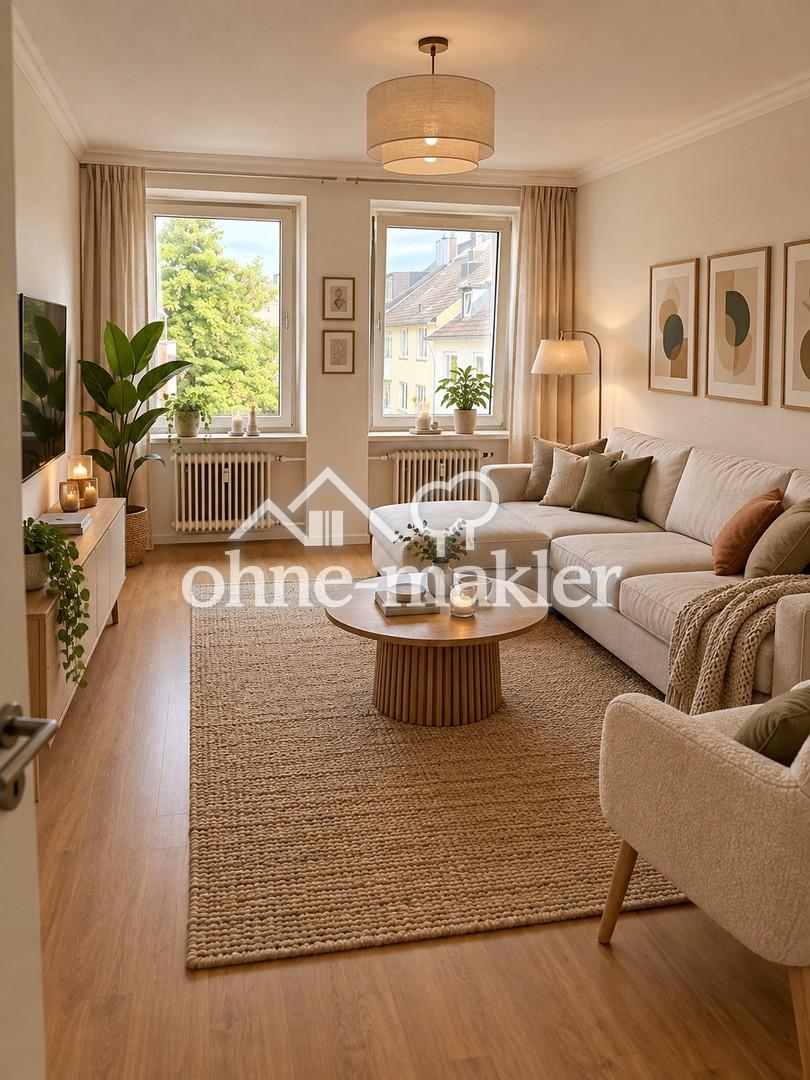Frisch sanierte 2 Zimmer Wohnung mit Südbalkon im beliebten Frankenberger Viertel - Photo 1