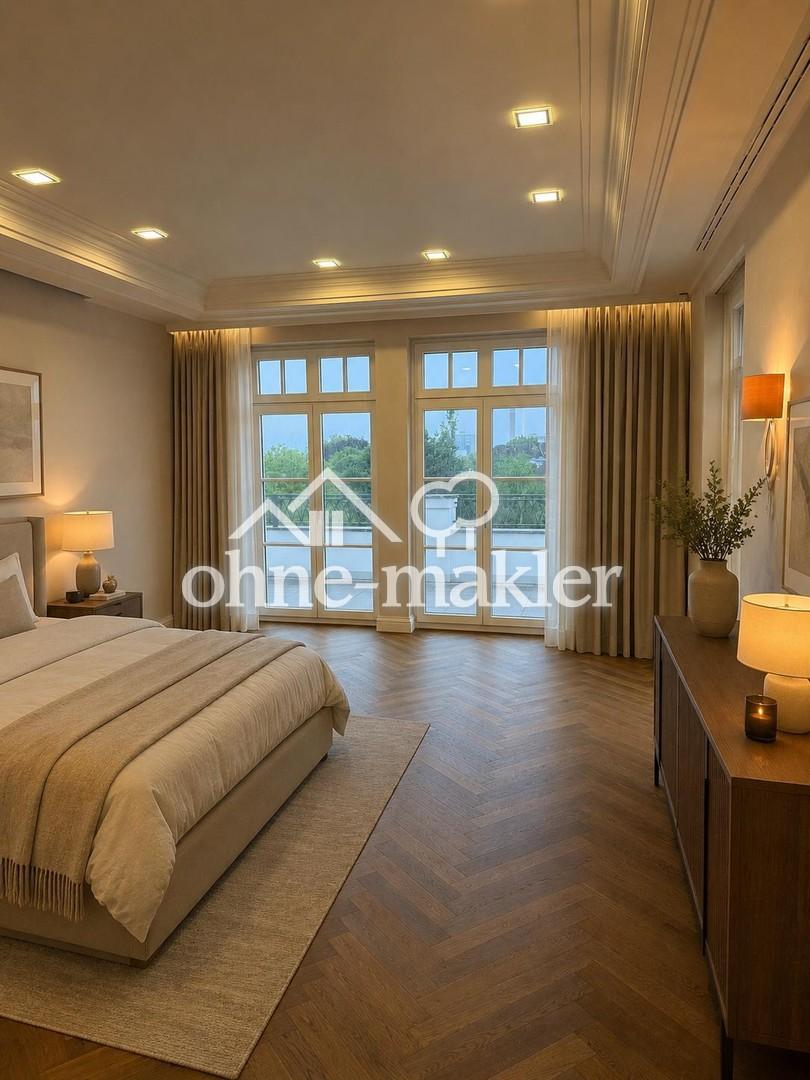 Luxus-Penthouse mit Dachterrasse, Privat-Aufzug & Concierge. Optional möbliert. Provisionsfrei! - Foto 2