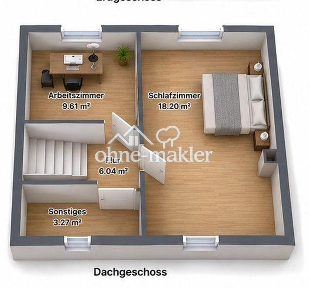Reihenmittelhaus / 6 Zimmern/Garten - Photo 5