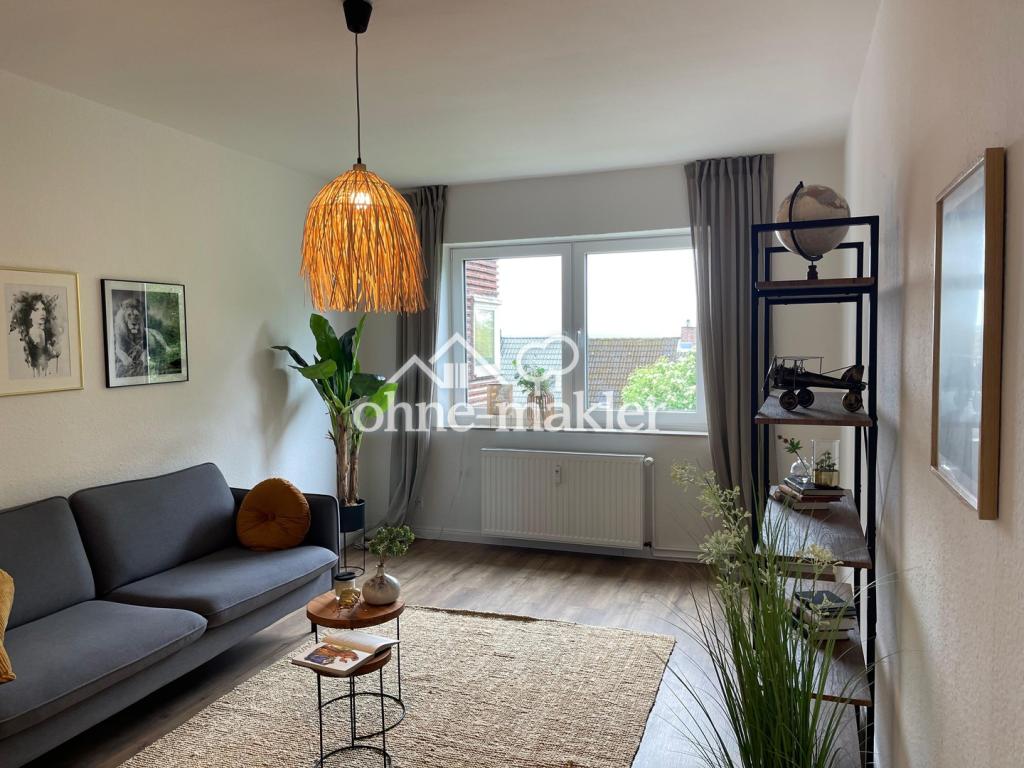 Sanierte 2Zi-Altbauwohnung in zentraler Lage inkl. Stellplatz | Meerblick - Photo 2