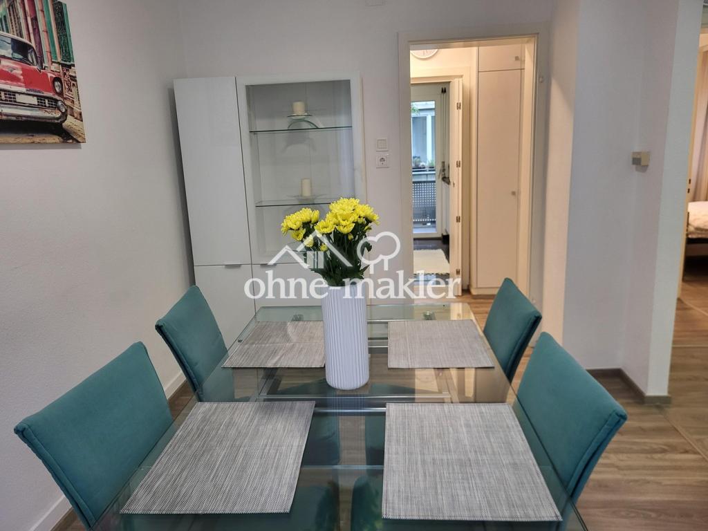 Vollmöblierte 2,5 ZW mit Balkon und Einbauküche in S-West - Photo 4