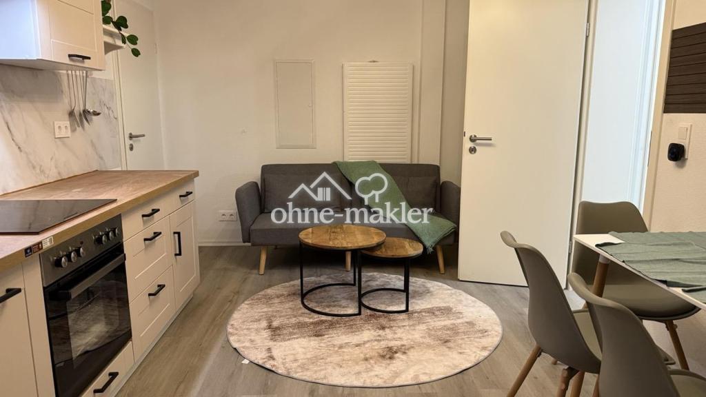 Komplett Möblierte 1,5 Zimmer-Wng. (saniert) mit Terrasse in Top-Lage von Leimen - Photo 1