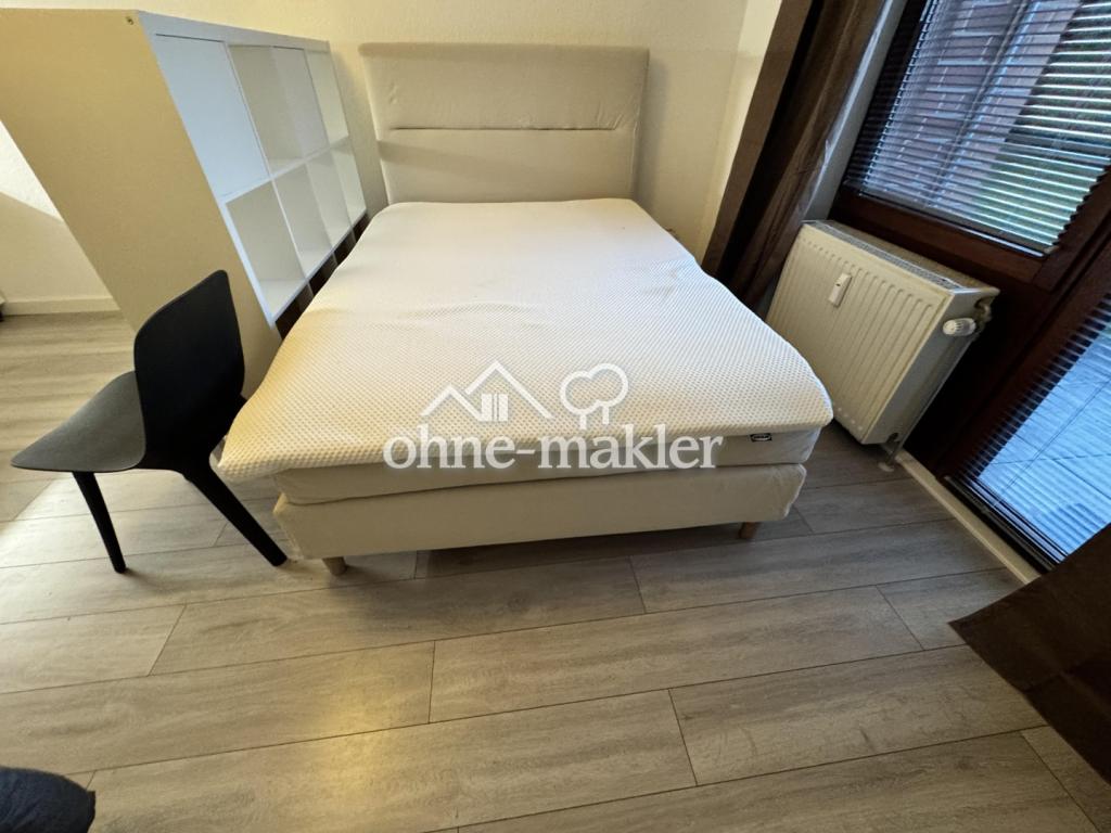 1 Zi Wohnung Bovenden möbliert mit Balkon ideal für Studenten / Singles - Foto 3