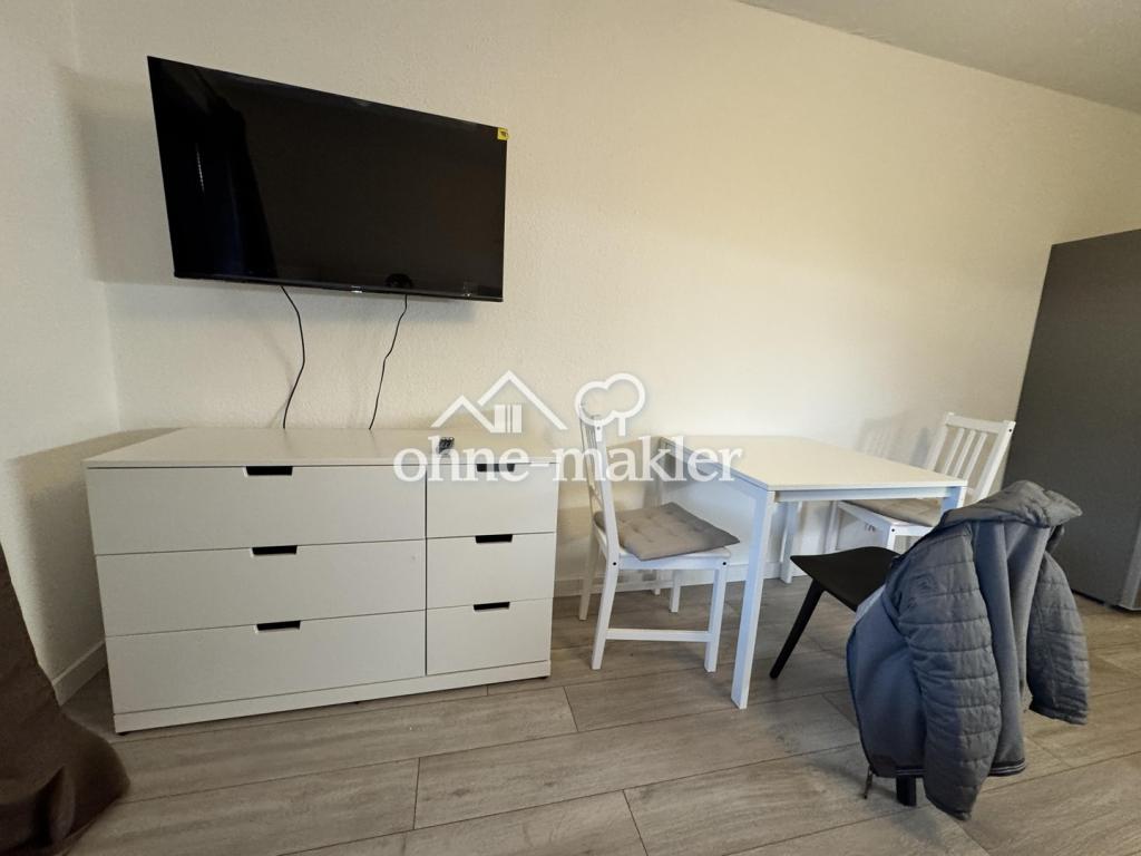 1 Zi Wohnung Bovenden möbliert mit Balkon ideal für Studenten / Singles - Foto 2