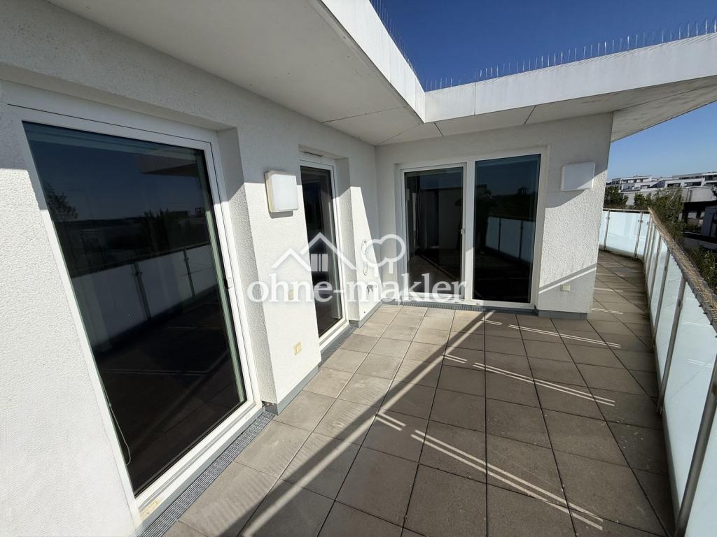 Penthouse am Riedberg mit großer Dachterrasse & Skylineblick – Klimaanlage, EBK & 2 TG-Plätze - Foto 5