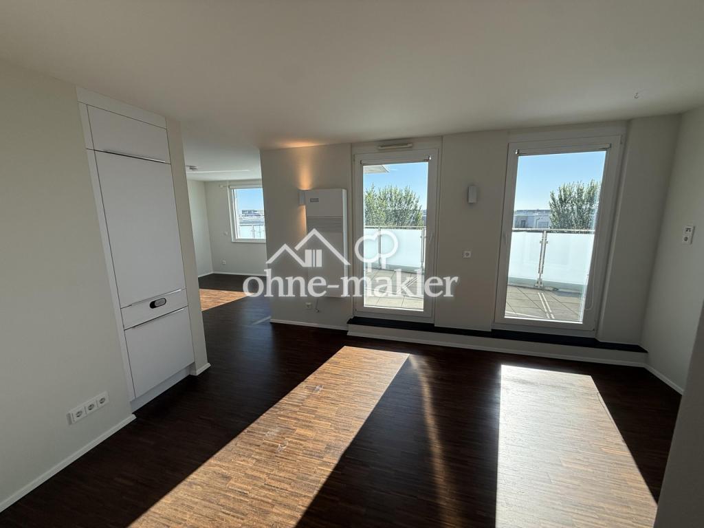 Penthouse am Riedberg mit großer Dachterrasse & Skylineblick – Klimaanlage, EBK & 2 TG-Plätze - Foto 2