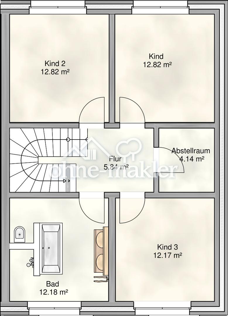 Neubau-Doppelhaushälfte mit 165 m² | 6 Zimmer | 2 Bäder | Garten | Kühlung | Smart Home - Foto 4
