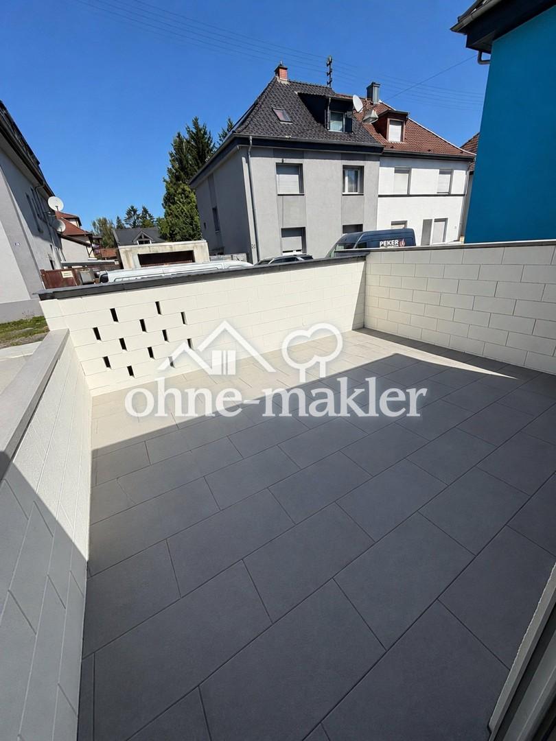 Kernsanierter Wohntraum auf 53qm inkl. großer Terrasse in ruhiger Bestlage von Friedrichsfeld, MA - Foto 3