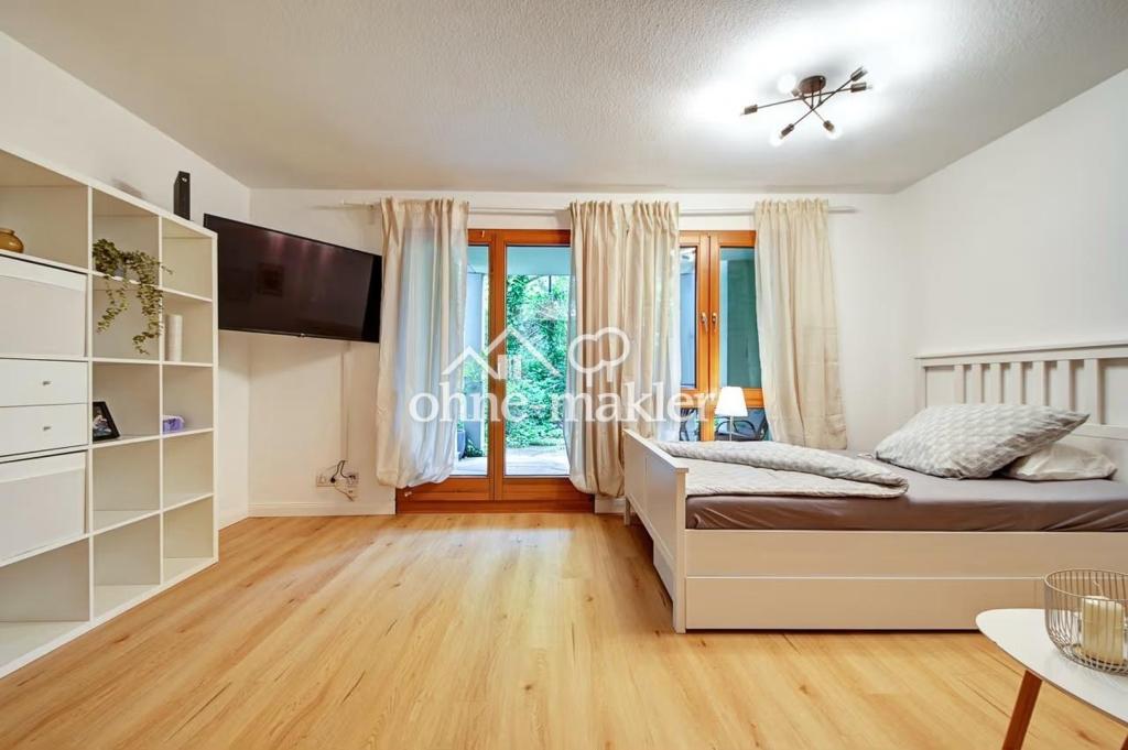 Modern möblierte 1-Zimmer-Wohnung mit Terrasse und TG-Stellplatz in ruhiger Lage in Böblingen - Foto 5