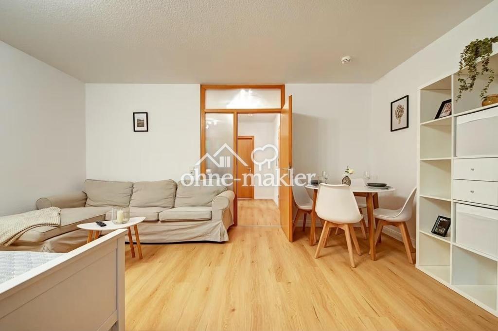 Modern möblierte 1-Zimmer-Wohnung mit Terrasse und TG-Stellplatz in ruhiger Lage in Böblingen - Foto 1
