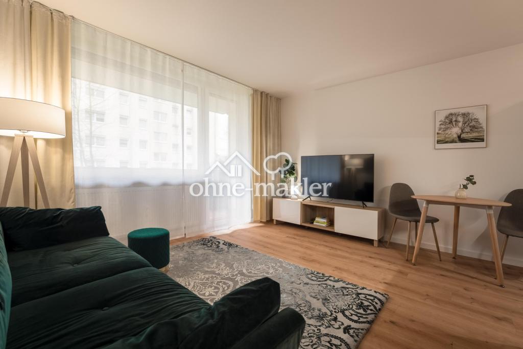 Schöne 1,5 Zimmer Wohnung nähe S-Bahn - mit Balkon, Einbauküche, modern - Photo 2