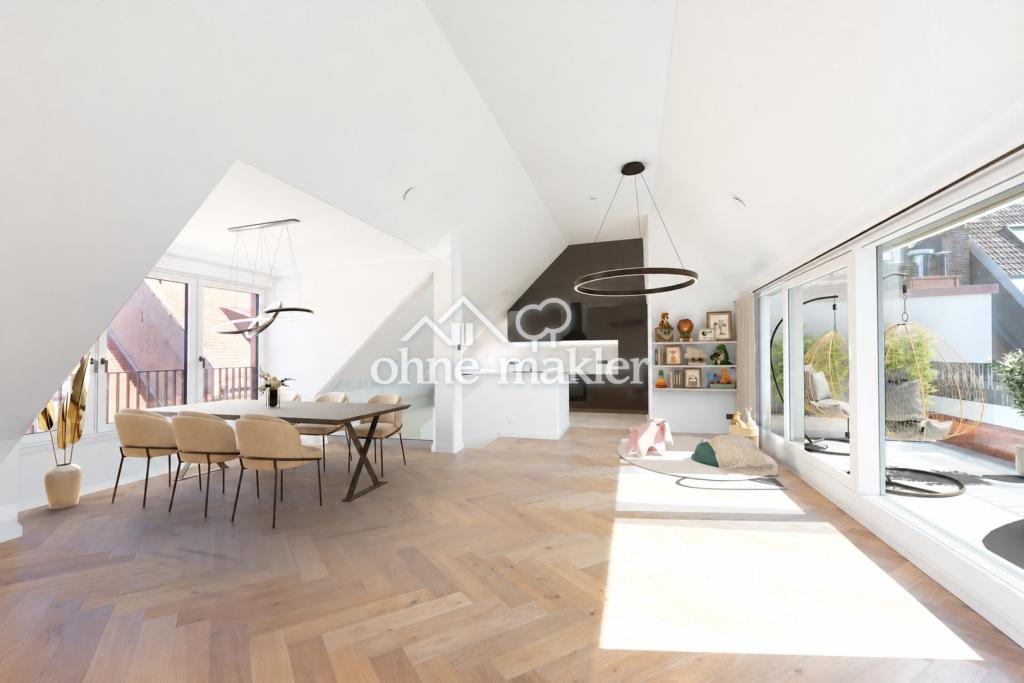 Luxuriöse Maisonettewohnung im Lehel - Photo 2