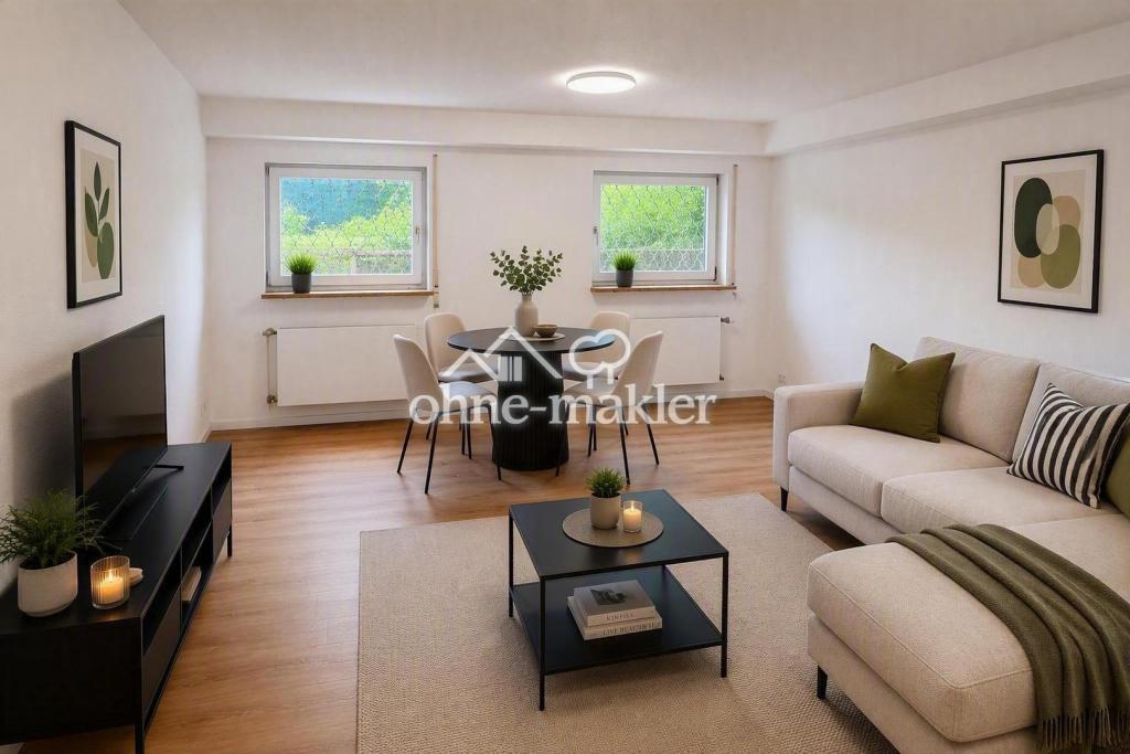 👉 Einziehen & Wohlfühlen: Frisch renovierte Gartenwohnung mit Terrasse & Sauna - Photo 1