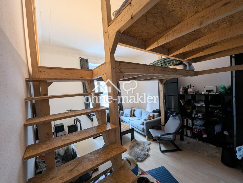 Charmante 1-Zimmer-Altbauwohnung mit eigener Terrasse und Garten in Düsseldorf-Eller - Photo 2