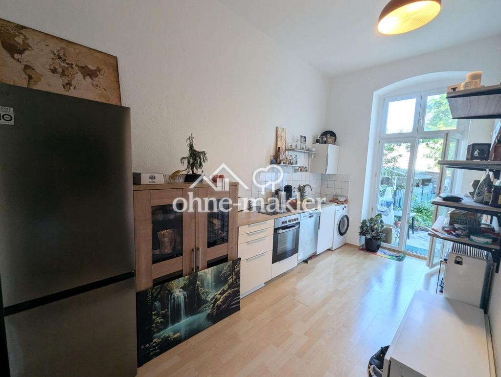 Charmante 1-Zimmer-Altbauwohnung mit eigener Terrasse und Garten in Düsseldorf-Eller - Photo 4