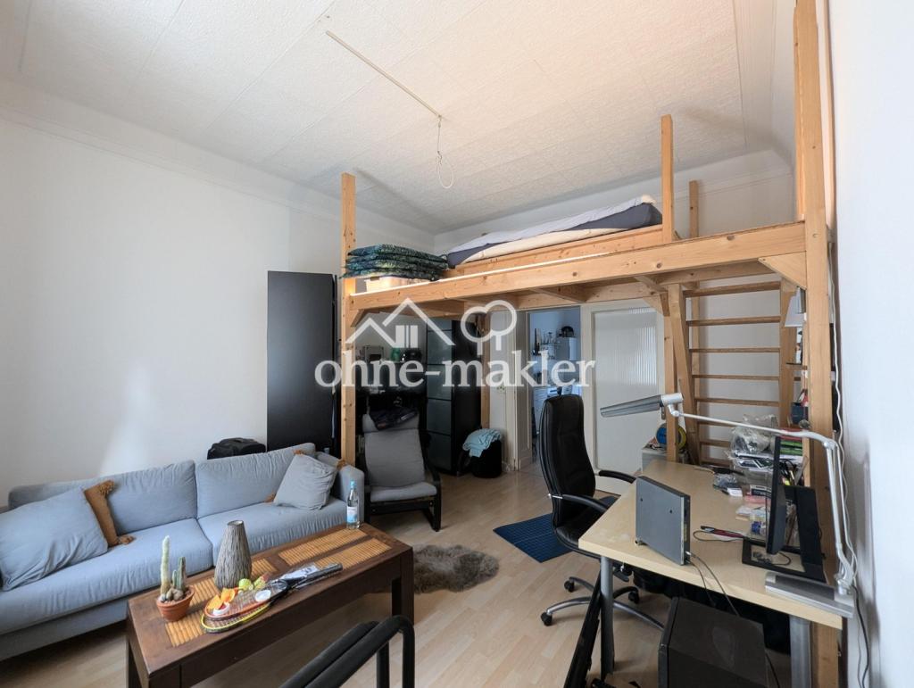 Charmante 1-Zimmer-Altbauwohnung mit eigener Terrasse und Garten in Düsseldorf-Eller - Photo 1