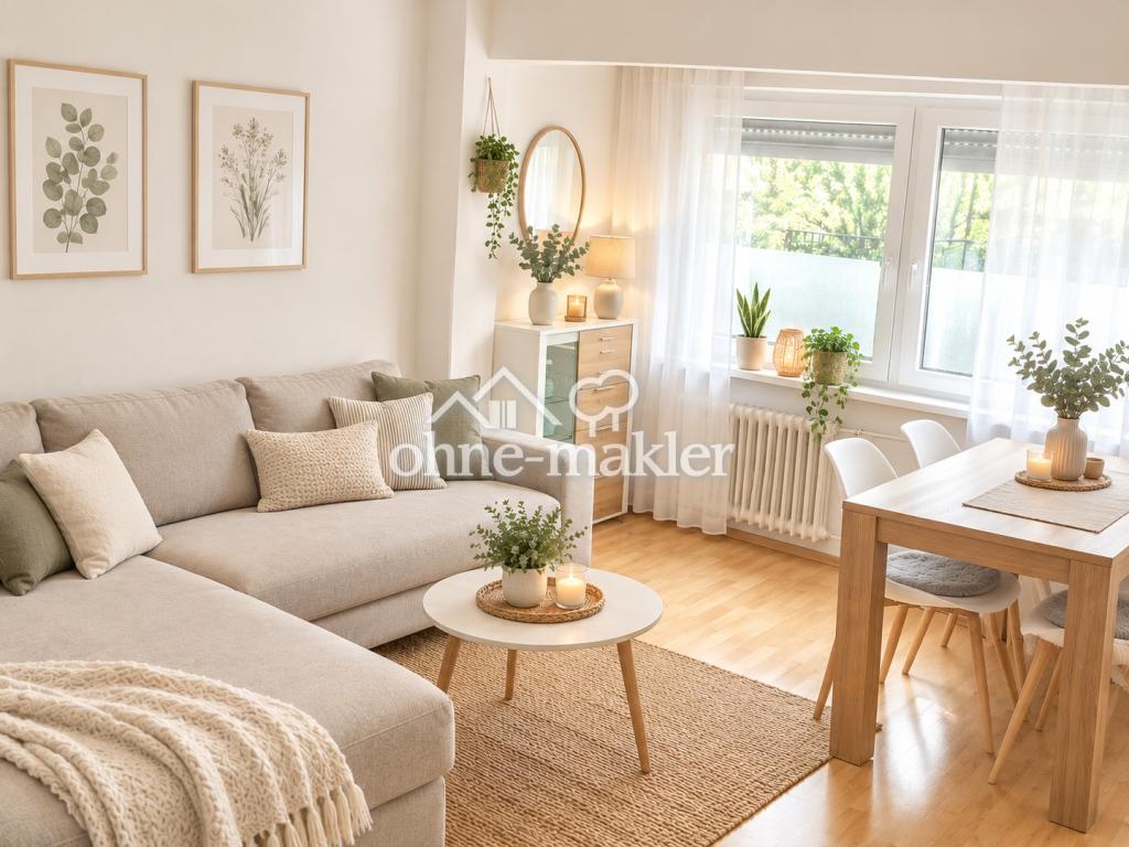 4-Zi-Whg mit Balkon und Garage, Nordstadt - Foto 1