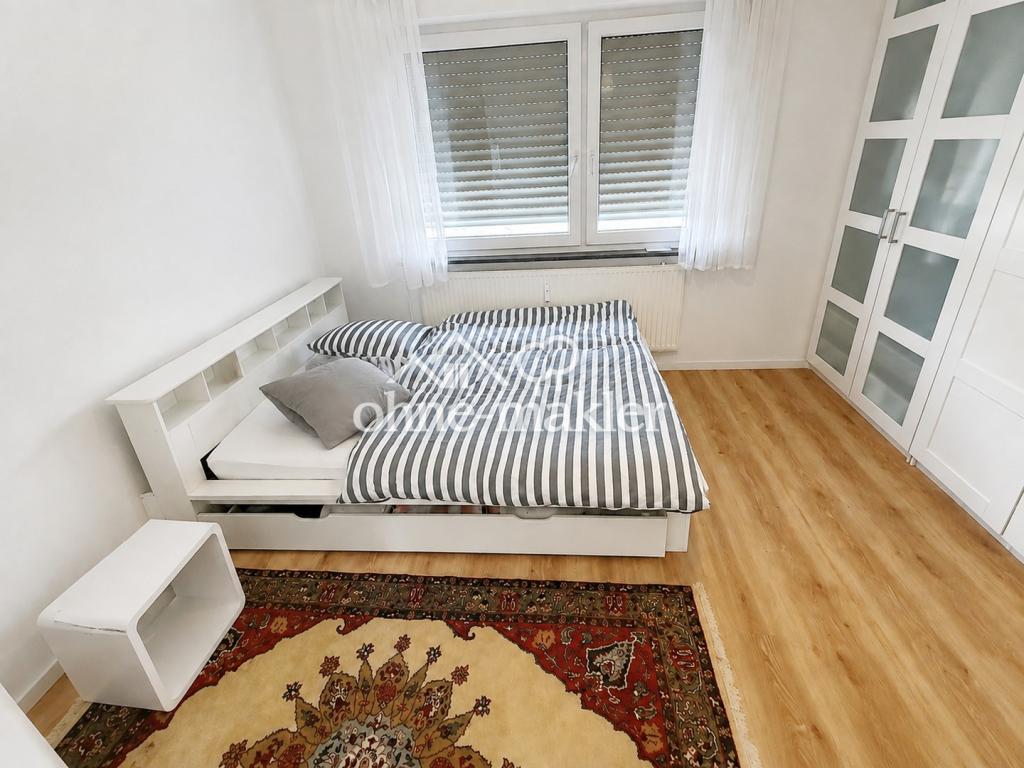 Gut geschnittene 3-Zimmer-Wohnung mit Balkon, Gartenmitbenutzung & Garage in Bad Vilbel“ - Foto 3