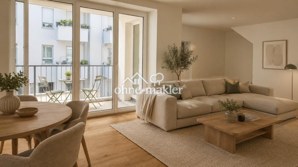 Charmante 2,5-Zimmer-Wohnung im ruhigen Rückgebäude (Erstbezug nach Kernsanierung) - Foto 1