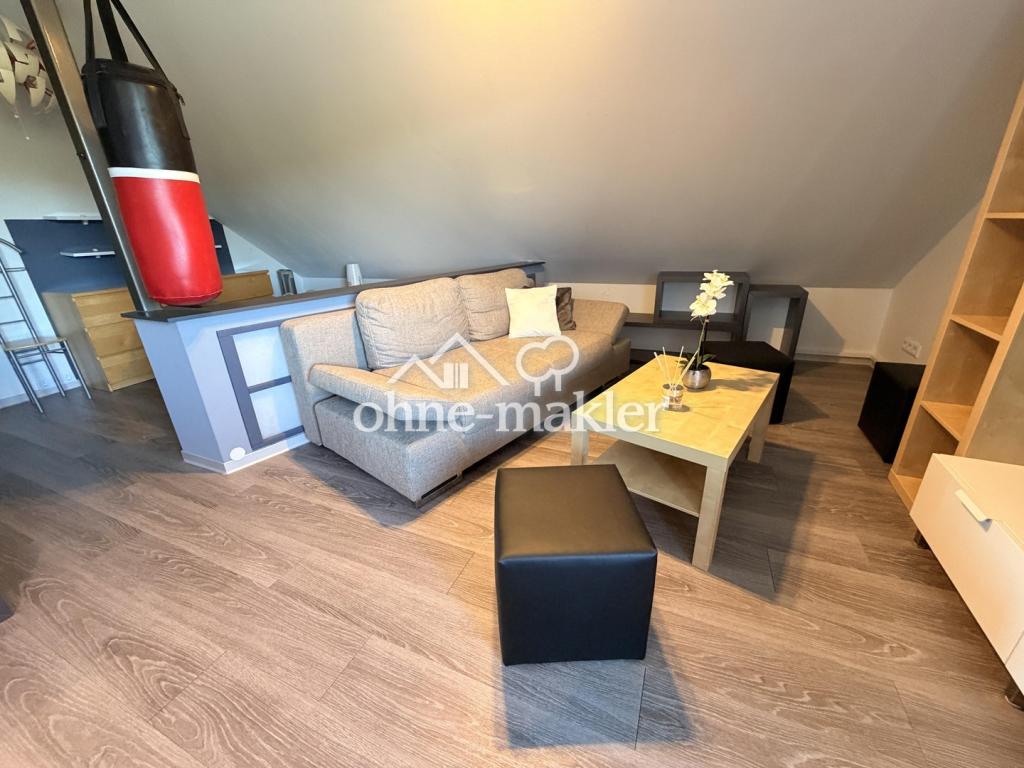 Dachgeschoss Appartment in ruhiger Randlage mit Stellplatz vor dem Haus - optional möbliert - - Foto 1