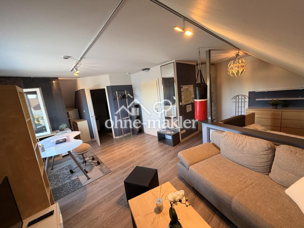 Dachgeschoss Appartment in ruhiger Randlage mit Stellplatz vor dem Haus - optional möbliert - - Foto 2