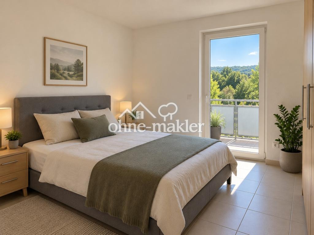 Schöne 2-Zimmer-Wohnung mit 4 Balkonen, Tageslichtbad & Stellplatz - Photo 2