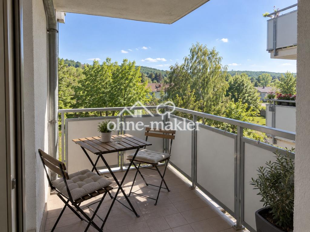 Schöne 2-Zimmer-Wohnung mit 4 Balkonen, Tageslichtbad & Stellplatz - Photo 5
