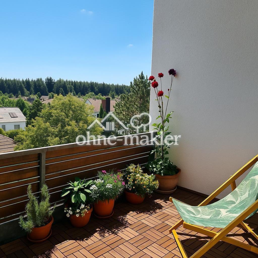 1,5-Zimmer-Wohnung im Penthouse-Stil mit gemütlichem Balkon - Foto 5