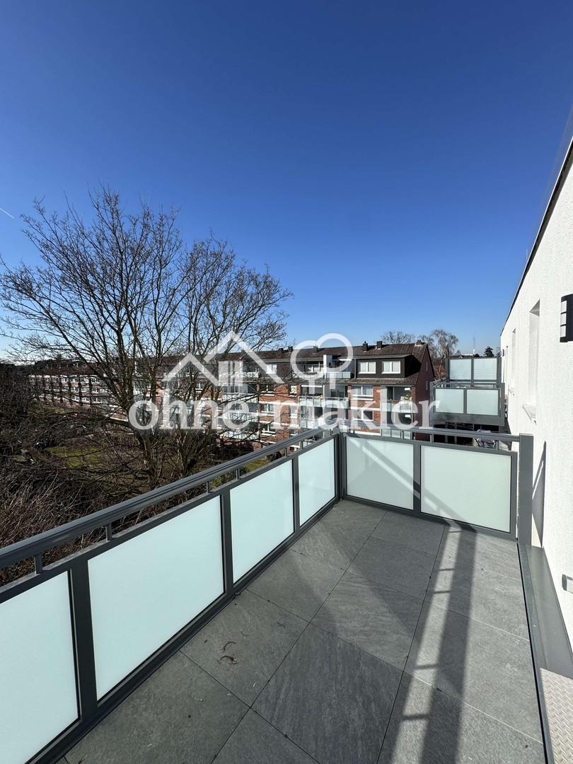 NEUBAU - ERSTBEZUG - 3-Zimmer-Wohnung mit Balkon, Einbauküche und Stellplatz in Köln Niehl - Foto 4