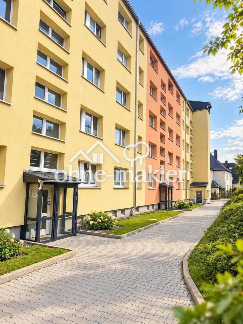 Top sanierte 2-Zimmer-Wohnung mit großem Balkon & tollem Ausblick in Thum - Photo 5