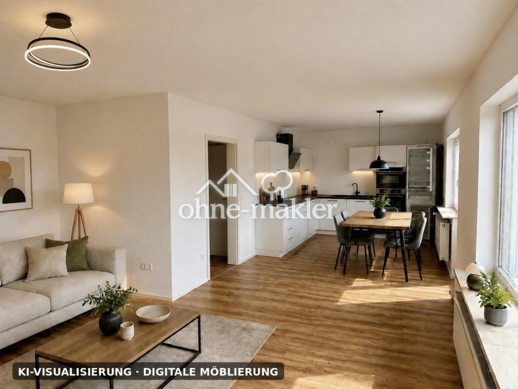 Modernisierte 4-Zimmer-Wohnung mit großem Balkon, Einbauküche & Weitblick in Neckargemünd-Dilsberg - Foto 1