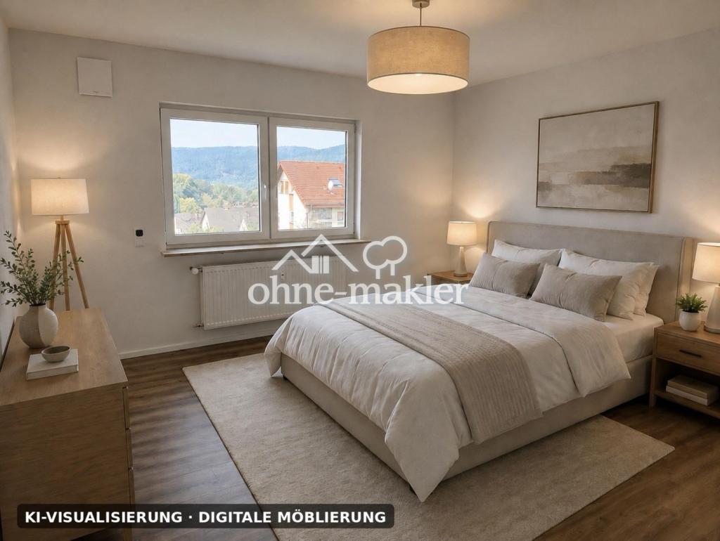 Modernisierte 4-Zimmer-Wohnung mit großem Balkon, Einbauküche & Weitblick in Neckargemünd-Dilsberg - Foto 3