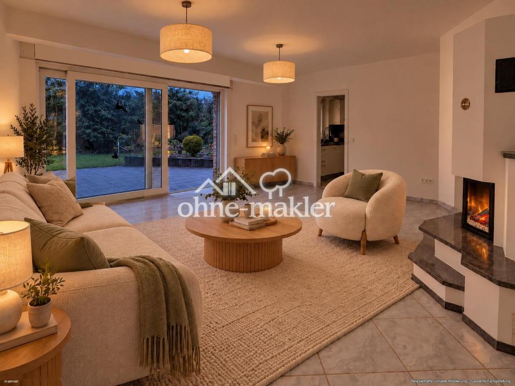 Hochwertige 90-m²-Gartenwohnung | neues Designbad | Südwest-Terrasse | Garage & Stellplatz - Foto 4