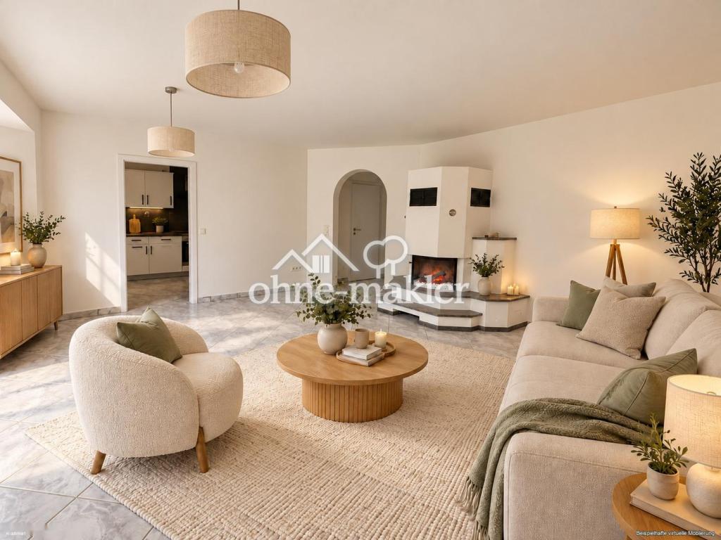 Hochwertige 90-m²-Gartenwohnung | neues Designbad | Südwest-Terrasse | Garage & Stellplatz - Foto 3