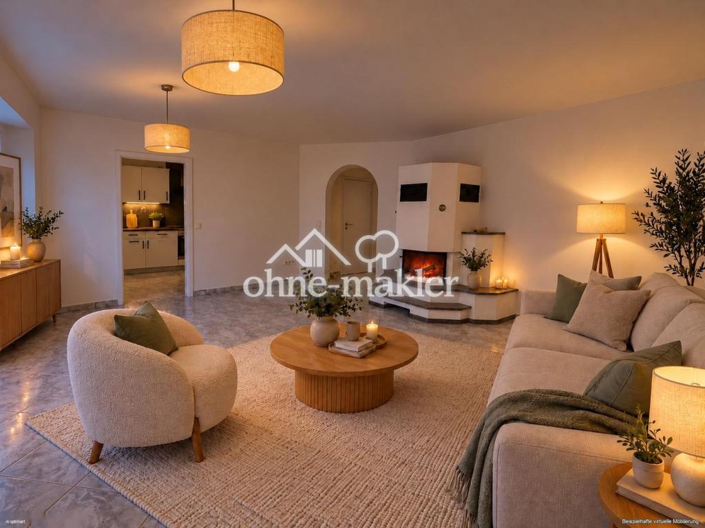Hochwertige 90-m²-Gartenwohnung | neues Designbad | Südwest-Terrasse | Garage & Stellplatz - Foto 1